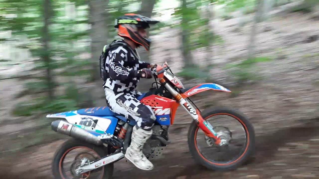 ktm 250 exc-f insane hill climb