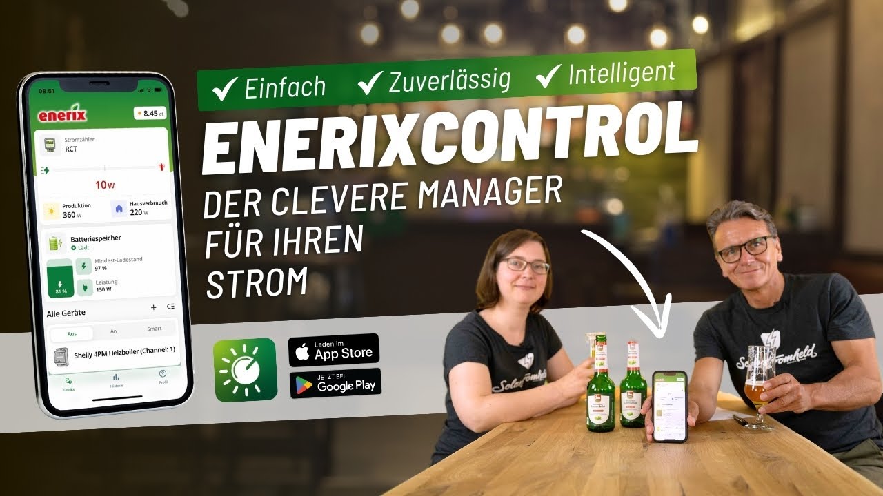 Energiemanagement leicht gemacht mit enerixControl | Energiemanager von enerix