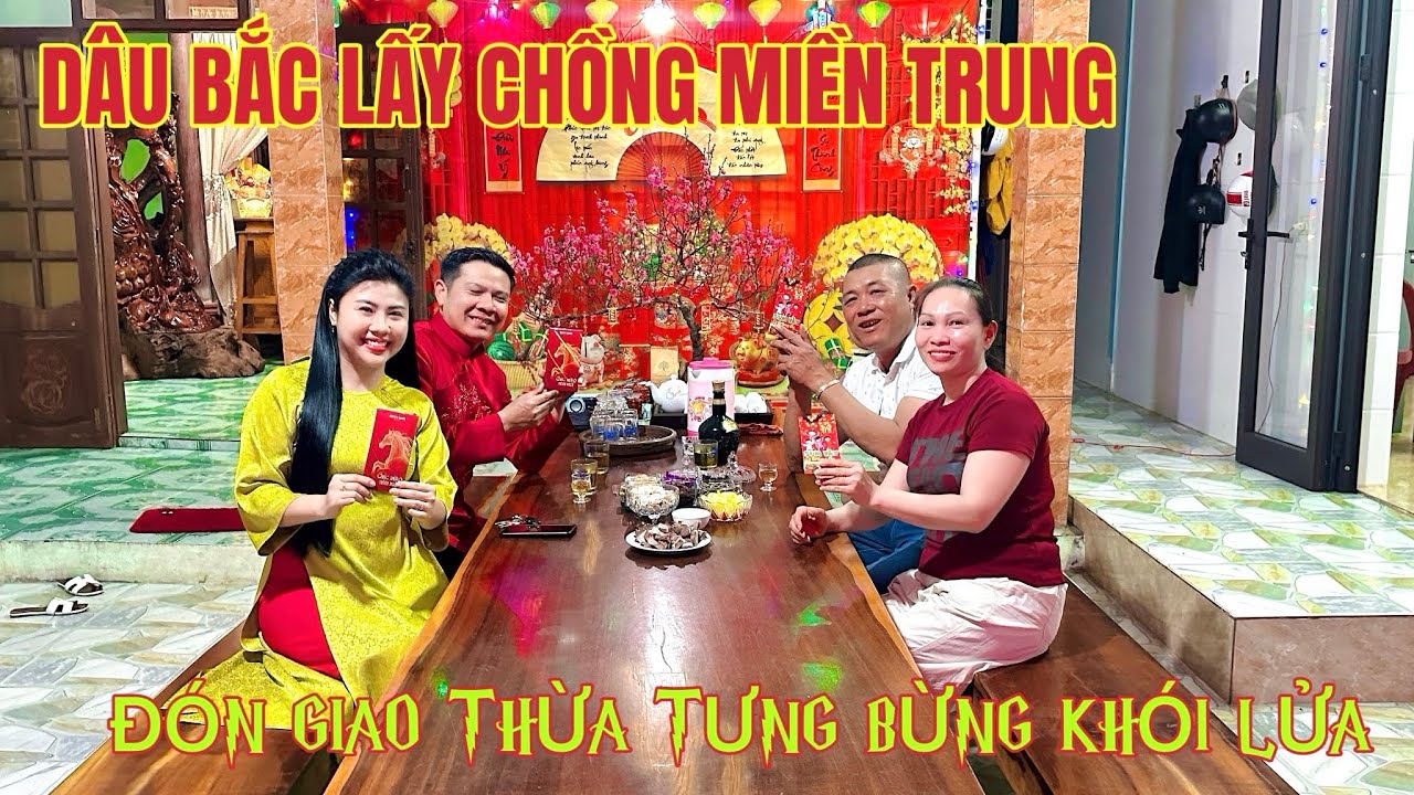 DÂU BẮC LẤY CHỒNG MIỀN TRUNG ĐÓN GIAO THỪA XEM CẢ LÀNG BẮN PHÁO HOA RỢP TRỜI CHÀO NĂM MỚI 2026 
