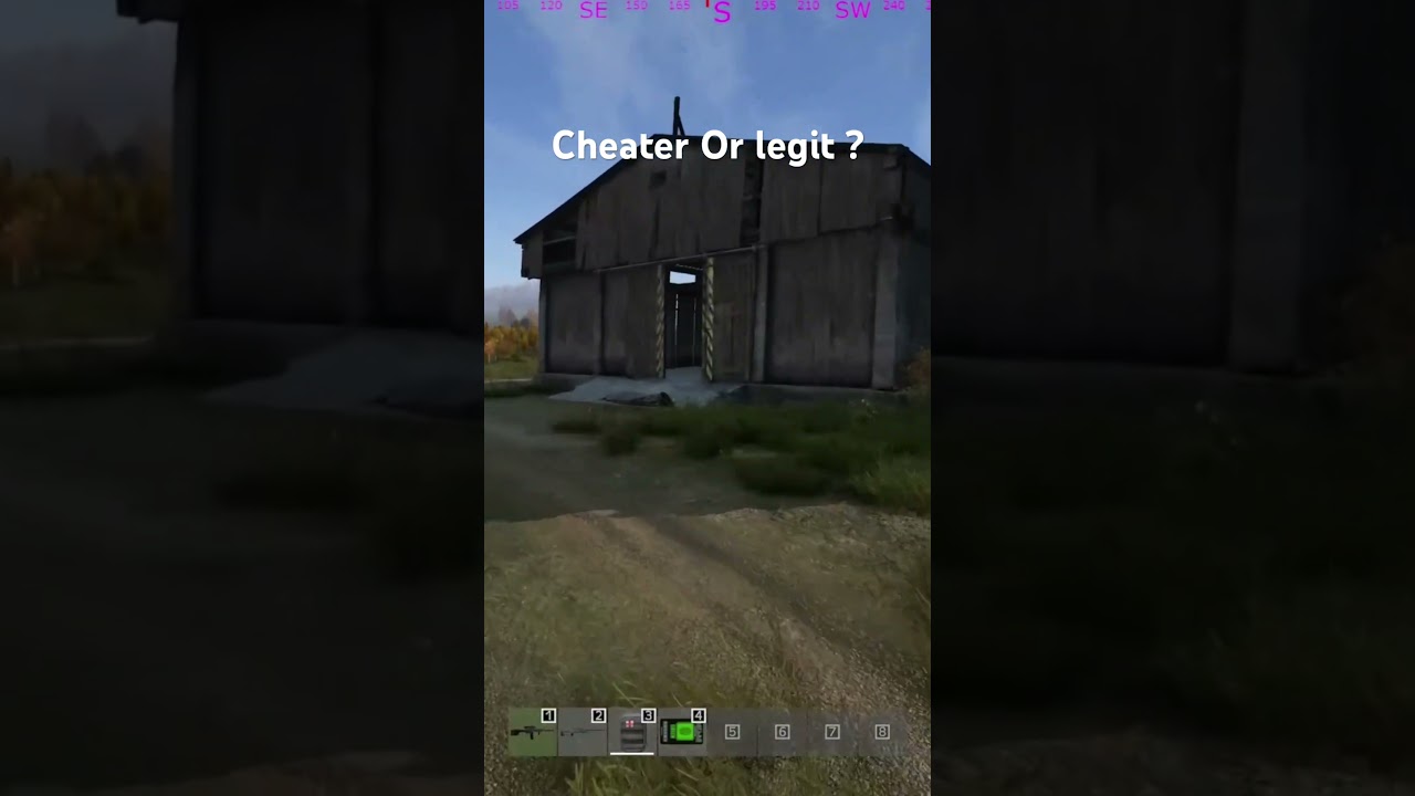 Dayz cheater or legit ? Lmk what yall think ? #fyp #dayz #dayzlive #gaming #pvp