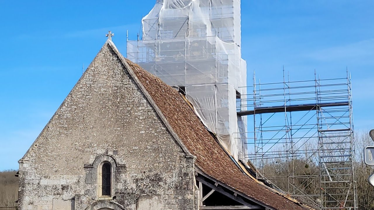 Restoration of L’église Notre-Dame at Antigny 86310