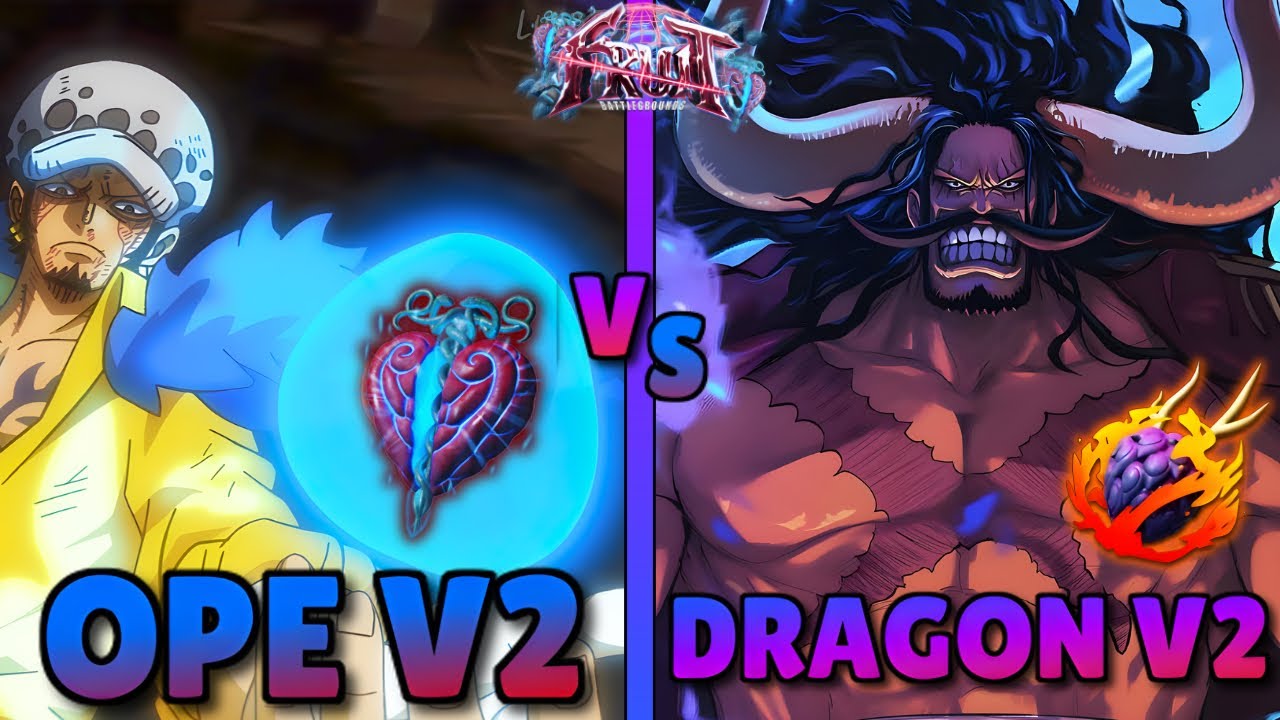 OPE V2 против DRAGON V2 (Мне уже надоел этот фрукт) Фруктовые поля сражений