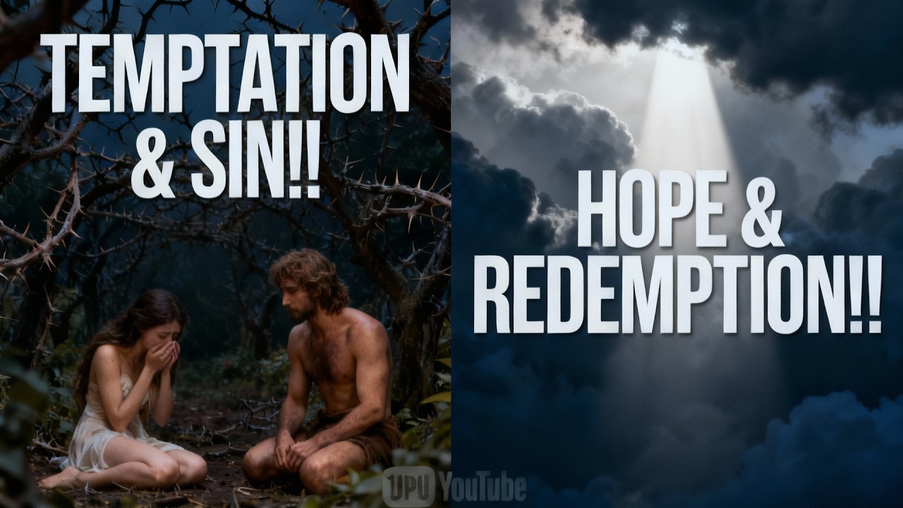 Adam and Eve in the Garden of Eden | The Shocking Truth About Temptation, Sin, and Redemption