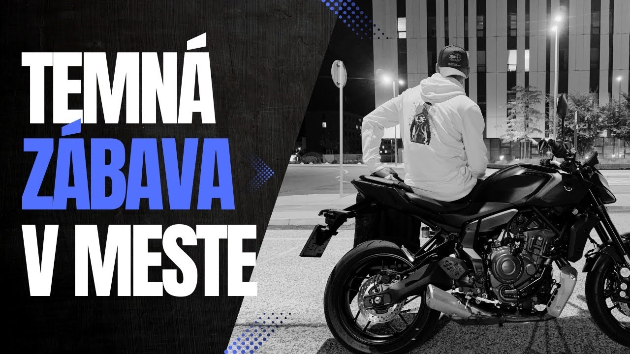 Yamaha MT-07  2025– Temná stránka Japonska v uliciach Bratislavy!