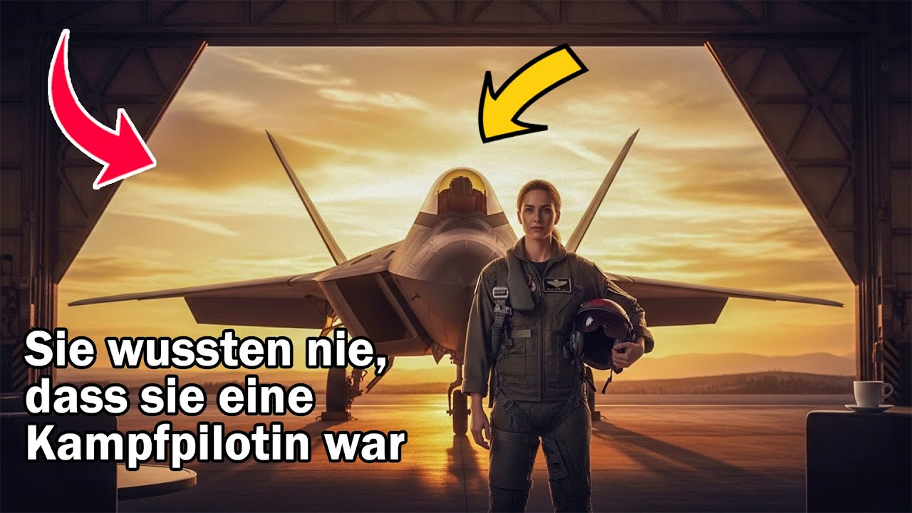 Niemand wusste, dass sie ein Kampfpiloten-Ass war – bis ein Notfall sie in die F-22 Raptor zwang