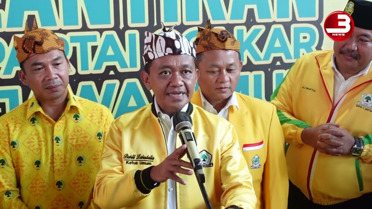 Golkar Jatim Panaskan Mesin Politik, Bahlil Bicara Arah Politik dan Generasi Muda