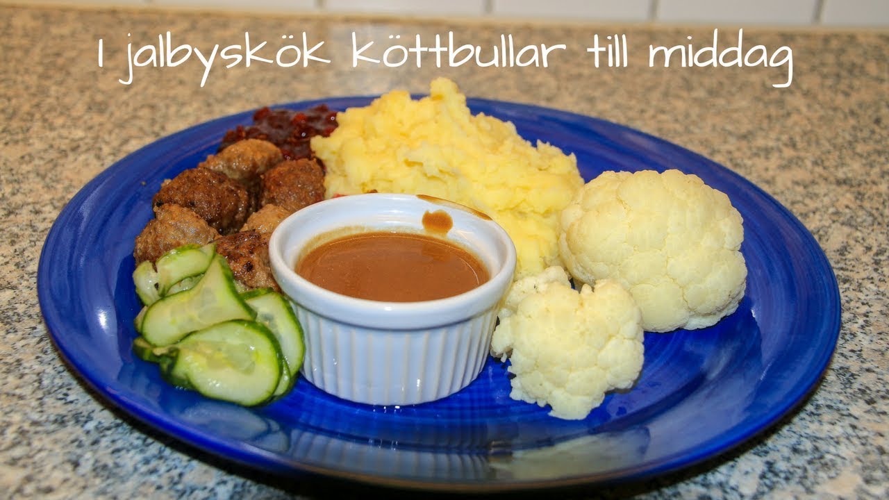 I Jalbysk&ouml;k k&ouml;ttbullar till middag