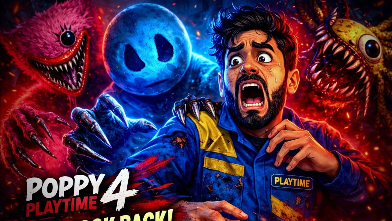 My Best Friend Just Tried To Eat Me! 🥯😲 Doey Boss Fight  Poppy Playtime 4