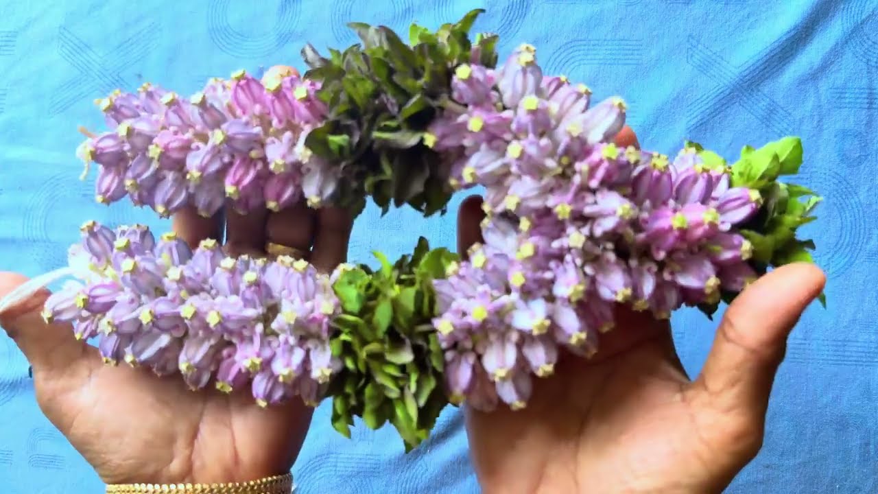 Unique pooja garlend erukku flower crown/எருக்கு பூமாலை #poojagarlend 