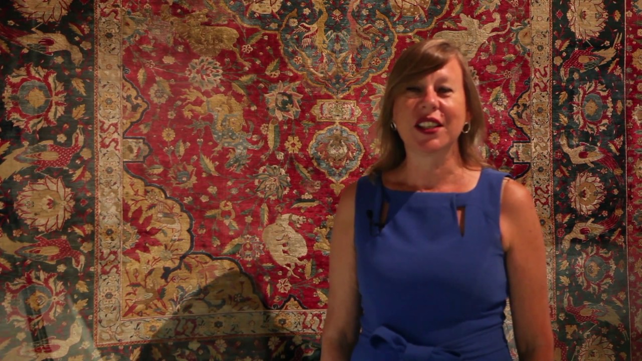 Discover Carpet Art: Silk Kashan Carpet with Gulbenkian Museum