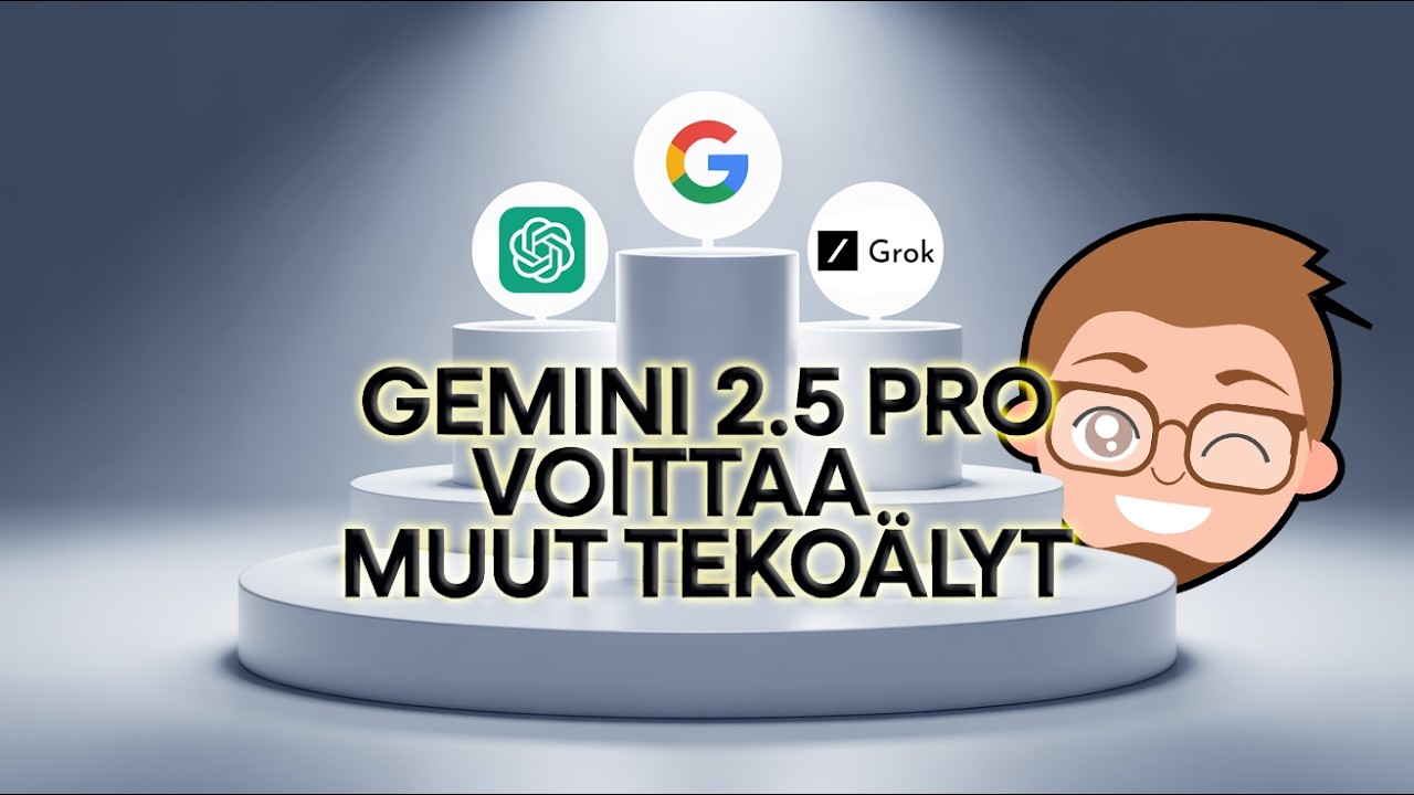 Käyttöohje ja testi: Google Gemini 2.5 Pro - heittäen paras tekoäly mitä olen testannut
