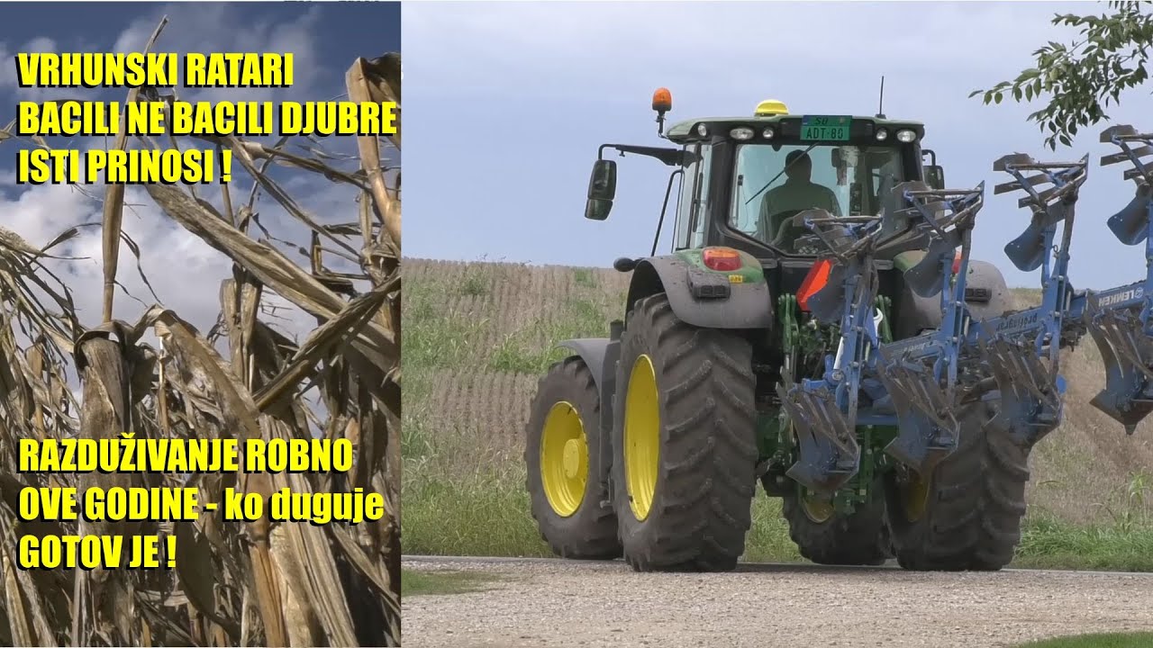RATARI - bolje pro&scaron;ao onaj ko NIJE BACAO DJUBRIVO u su&scaron;i nego onaj ko je BACAO - evo kako se ORE...