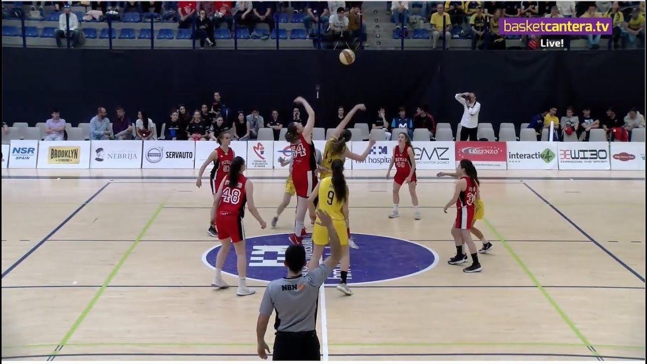 U18F - RIVAS P. SURESTE vs. REAL CANOE - Final Four Junior Fem. Madrid 2019 (BasketCantera.TV)