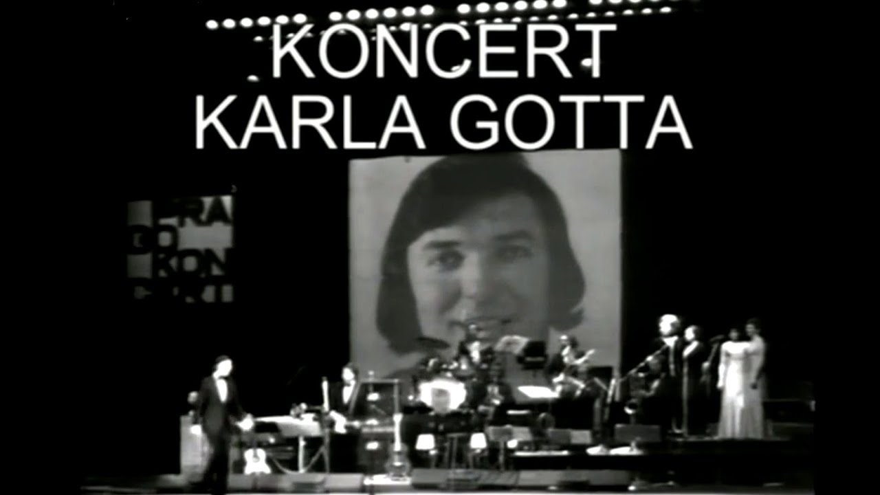 Karel Gott live: Koncert Karla Gotta (Hudební divadlo Karlín, Praha) 1973 [HD]