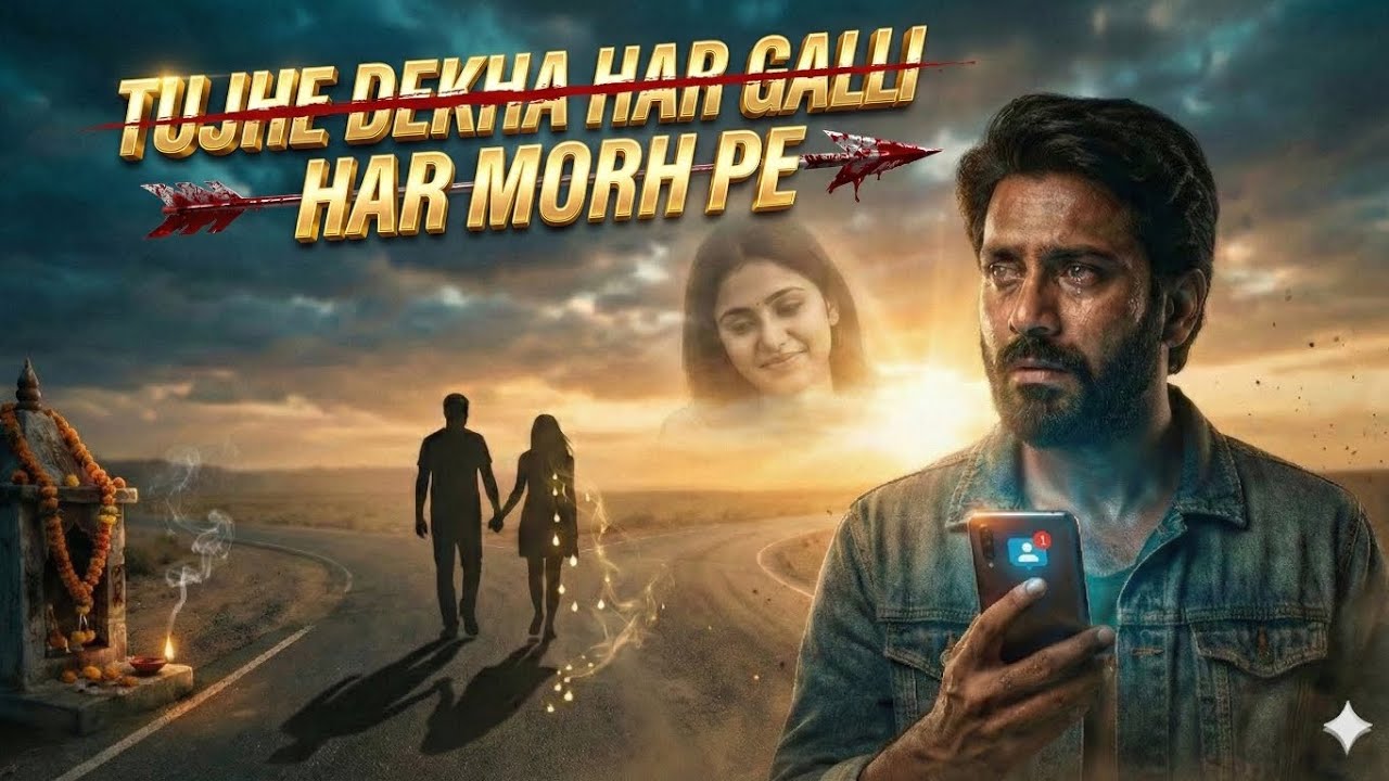 ❤️‍🩹Tujhe Dekha Har Galli Har Morh Pe | Sad Love Song | Heart Touching Emotional Song 💔 | Lovepulse