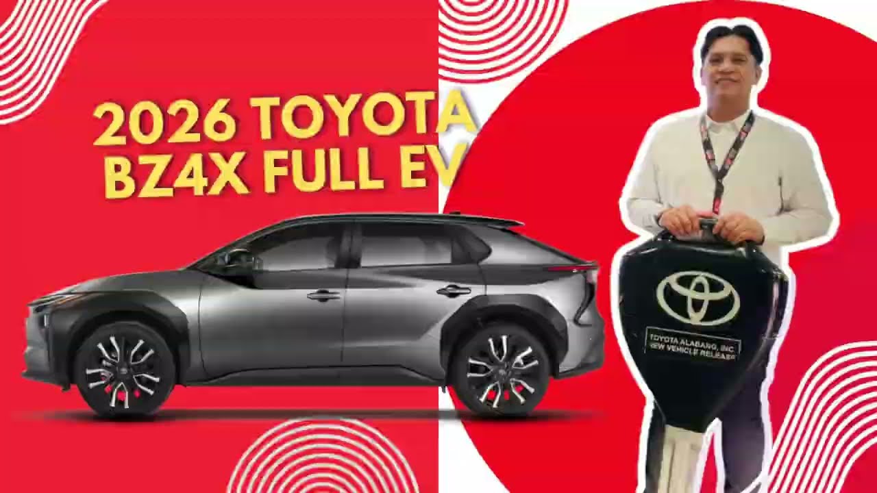 2026 Toyota BZ4X Full EV nasa Toyota Alabang na!!!
