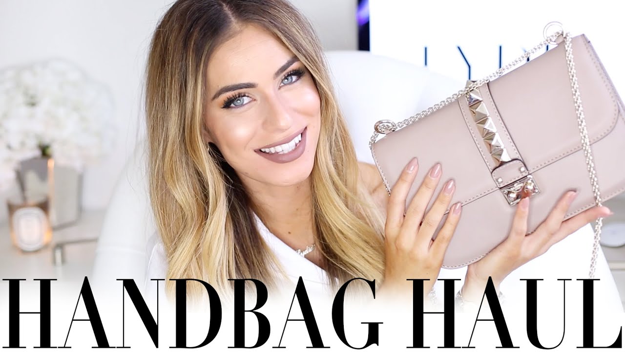 HANDBAG HAUL | GUCCI, VALENTINO, BULGARI | Lydia Elise Millen
