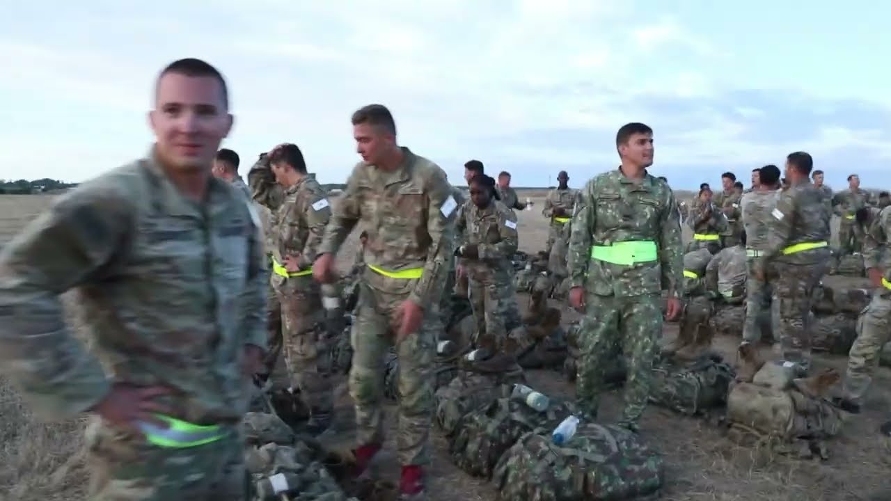 DAY-ZERO with U.S. and Romanian Soldiers at Air Assault School