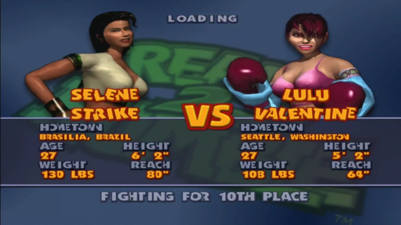 Ready 2 Rumble Boxing Round 2: Selene Strike vs Lulu Valentine