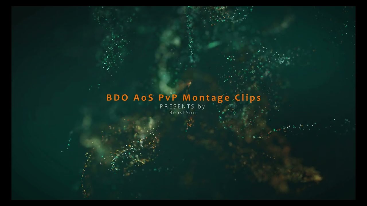 BDO Scholar PvP AoS Clips + Bonus Clip [ 4K ]