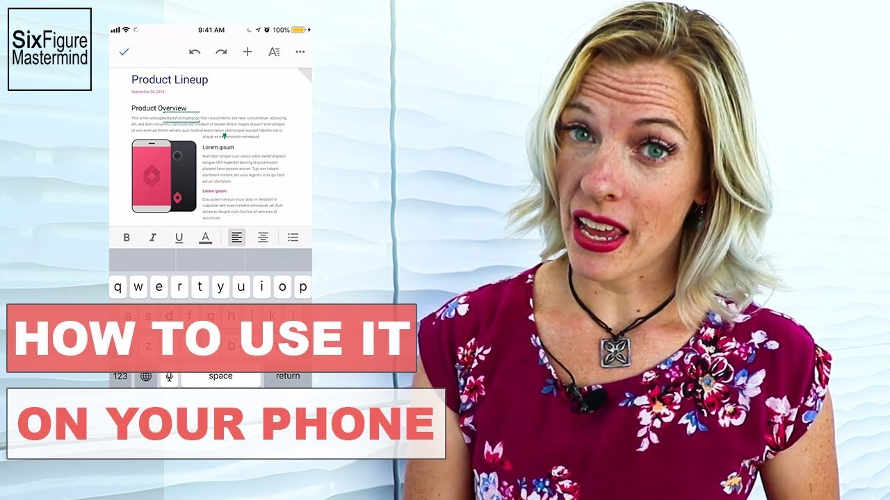 How To Use Google Docs App