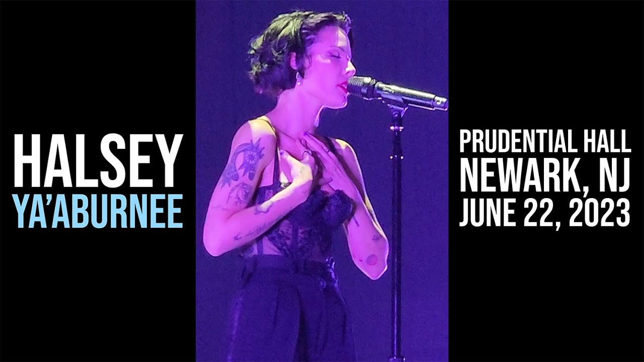 Halsey - Ya'Aburnee (Prudential Hall, NJPAC Night 2, Newark, NJ)