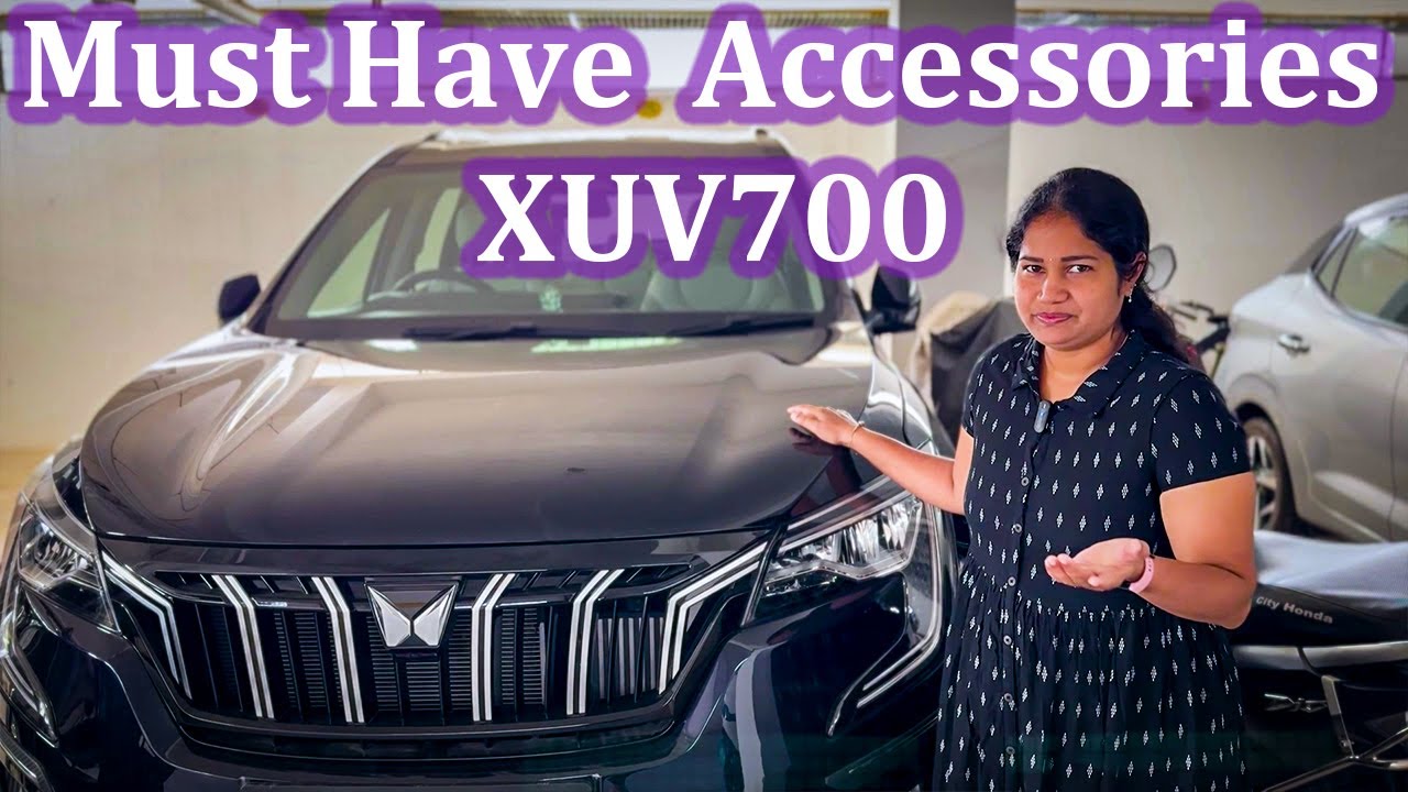 Mahindra XUV700 Must Have Accessories | In Telugu By @RajeshwariGosangi-RG