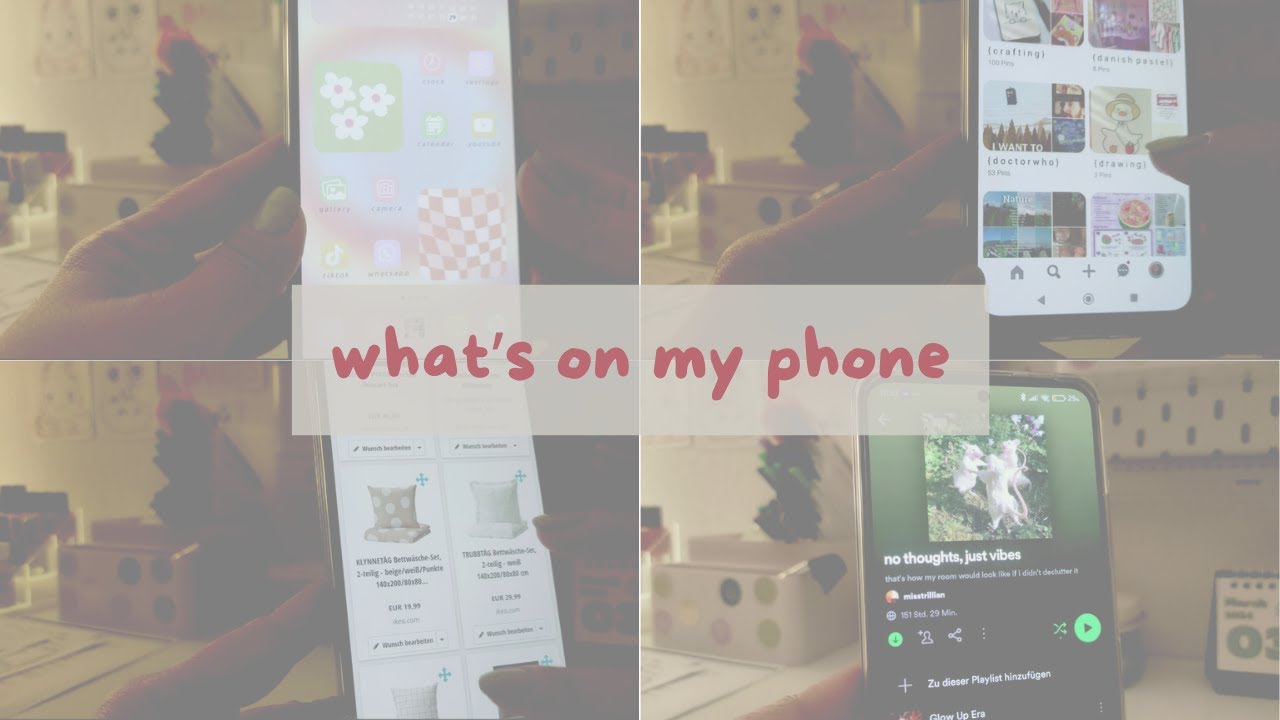 what's on my xiaomi redmi note 12 ♥ aesthetic android 14