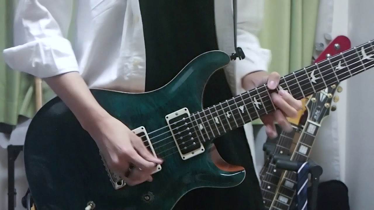 【ギター　TAB】THE ORAL CIGARETTES  接触　　 guitar cover