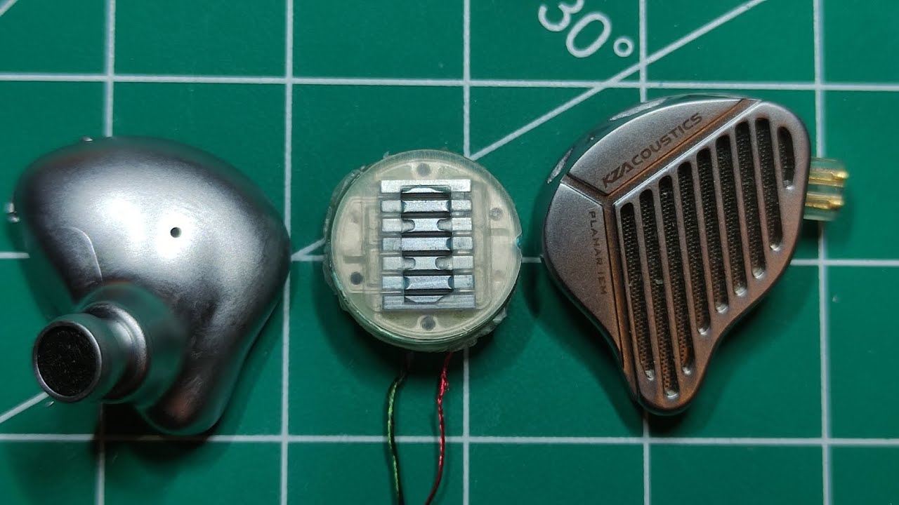 What's inside? Planar IEMs. (featuring KZ PR1 and Kinera SPD) Brief History, theory of operation...