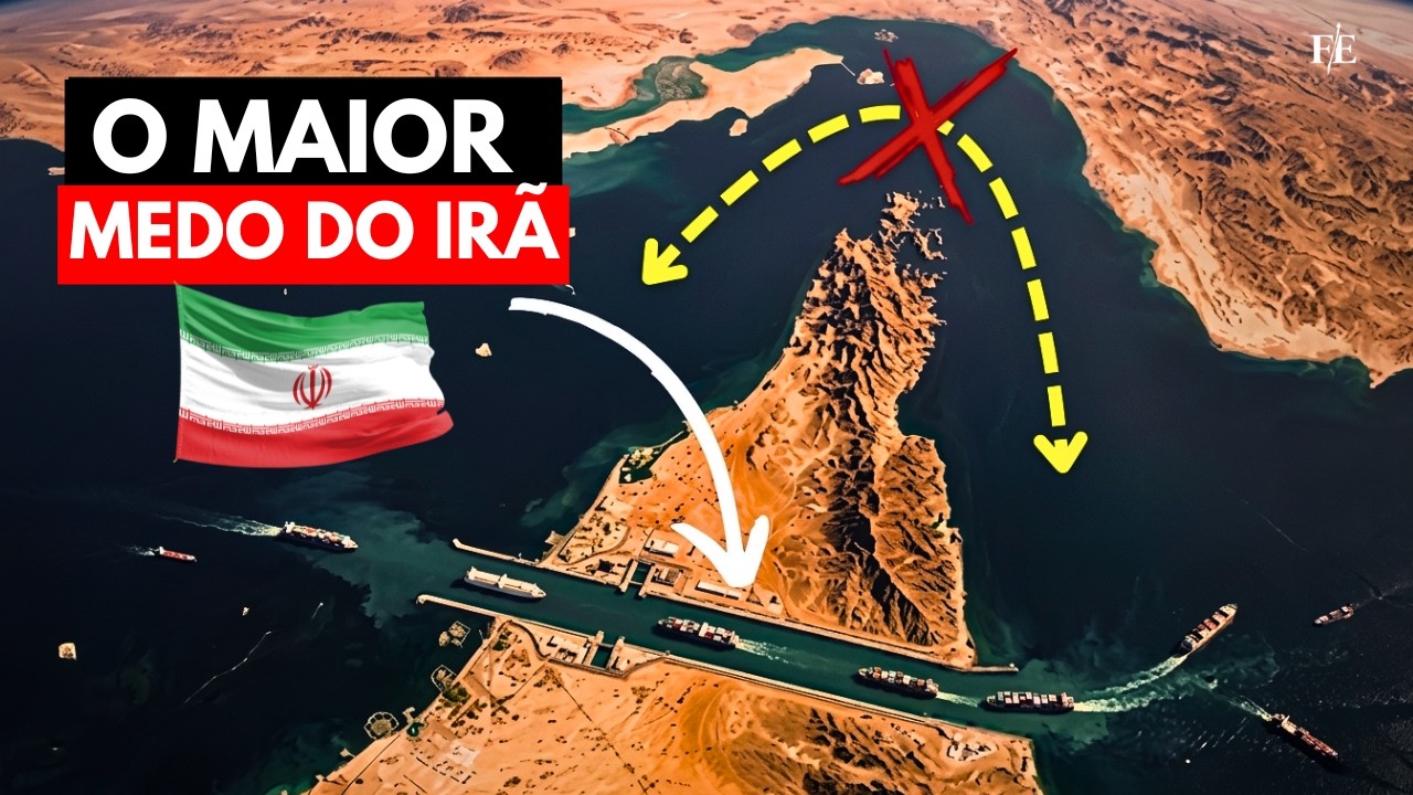 O PLANO SECRETO que pode TIRAR o PODER do ESTREITO DE ORMUZ (e contorná-lo)