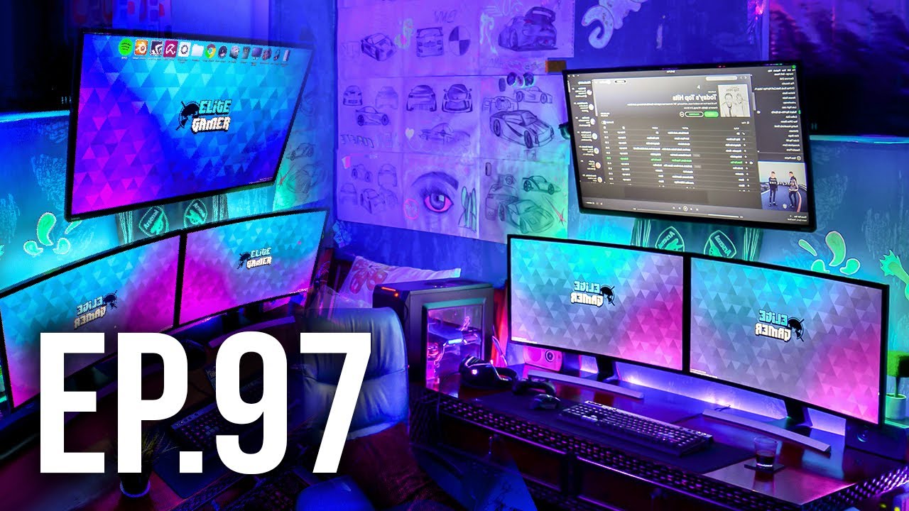 Room Tour Project 97 - Best Gaming Setups!