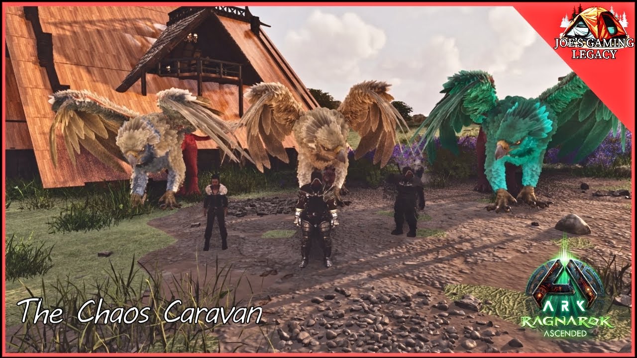 The Chaos Caravan | Ark Survival Ascended - Ragnarok | Griffin Time