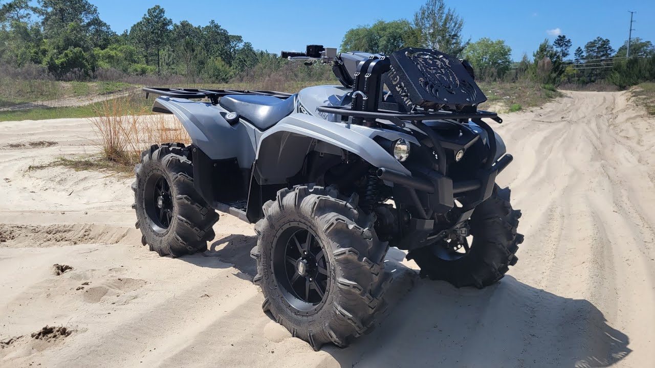 Yamaha kodiak 700 (Trailriding + making new trail!!)
