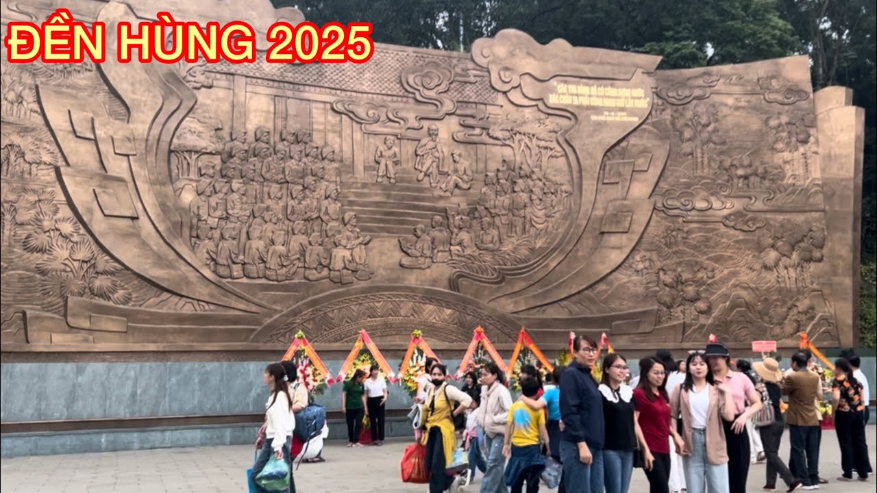 Đền Hùng 2025 đúng hôm trời mưa tầm tã | khánh tít vlogs