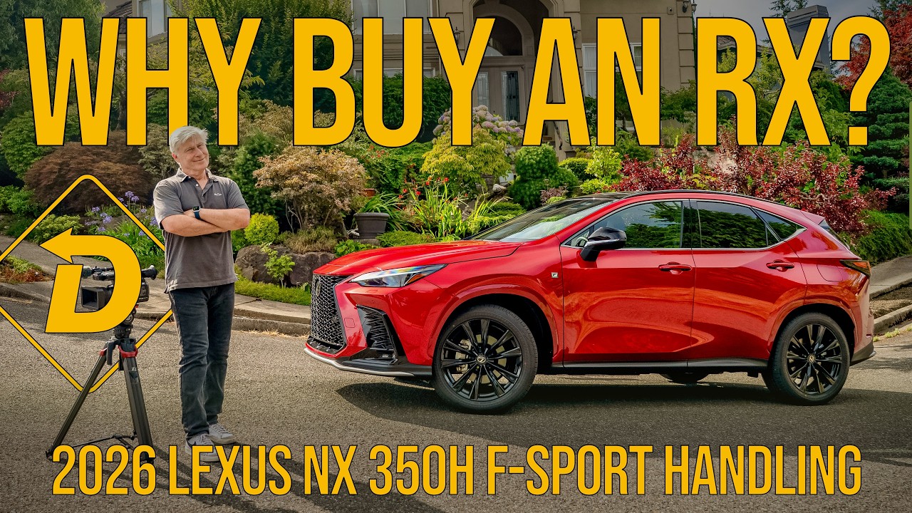 Обзор Lexus NX 350h F-Sport Handling 2026 года. Лучше, чем &laquo;старший брат&raquo; RX? #автомобили