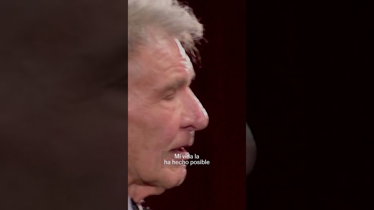 El emotivo discurso de Harrison Ford al recibir la Palma de Honor: 