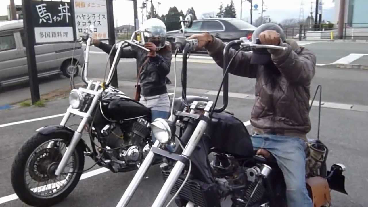 HONDA MAGNA250 & YAMAHA DRAGSTAR400 @snug