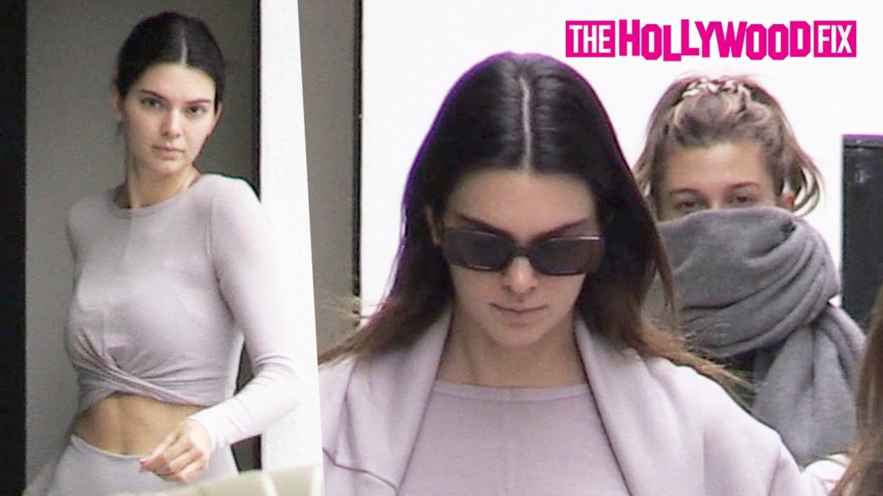 Kendall Jenner & Hailey Bieber Hit Reformer Pilates Class Together In Kendall's Lamborghini Urus SUV