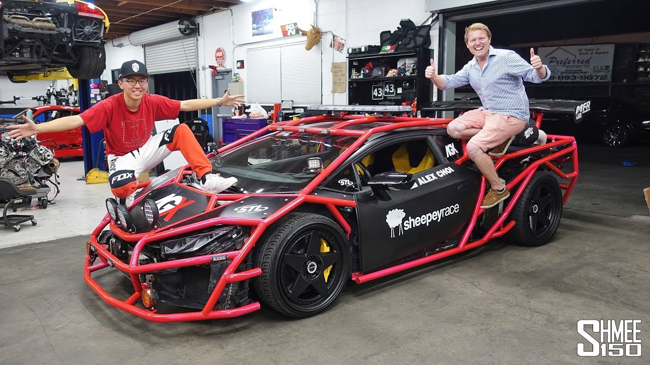Alex Choi Explains His UNICORN V3 Lamborghini Rally Car!