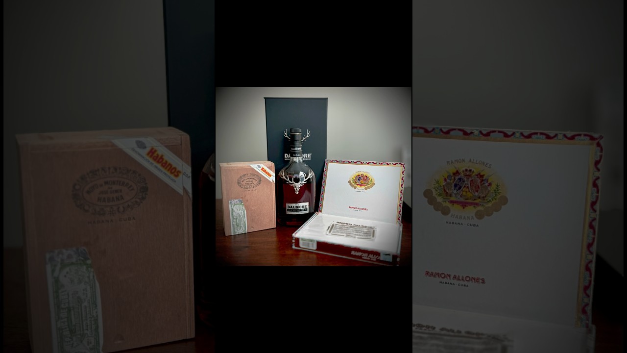 Whisky & Cigars: The Art of Unboxing Ramon Allones & Hoyo De Monterrey