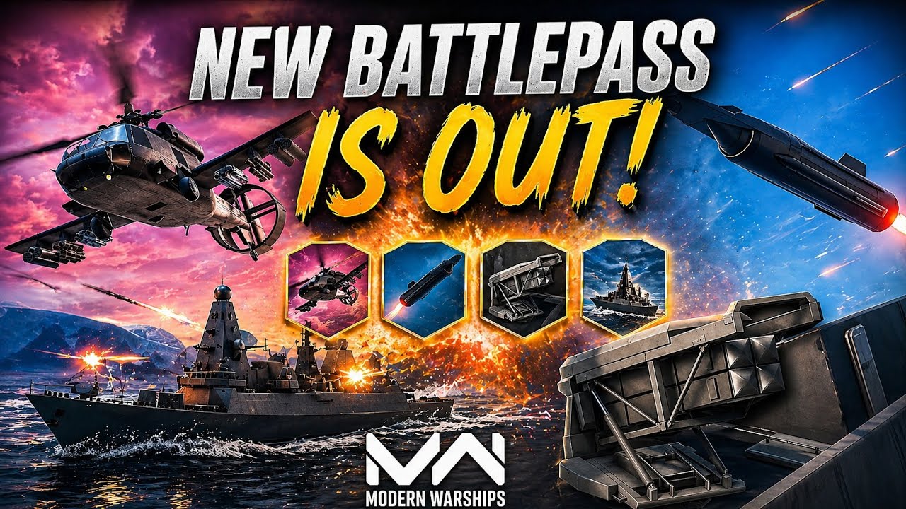NEW BATTLEPASS IS HERE! 🔥 Worth It? | Modern Warships Review
