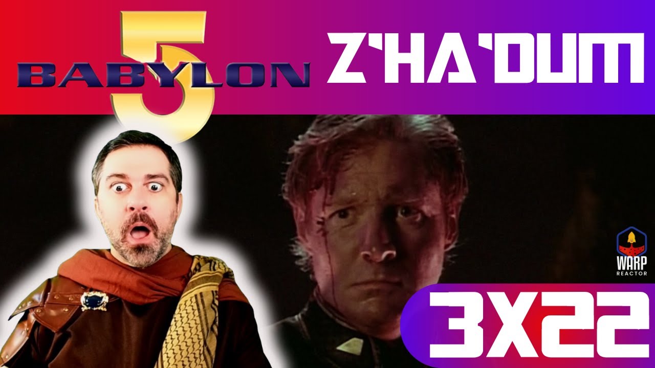 Babylon 5 3x22 'Z'Ha'Dum' Can't Miss Season Finale! REACTION & REVIEW!