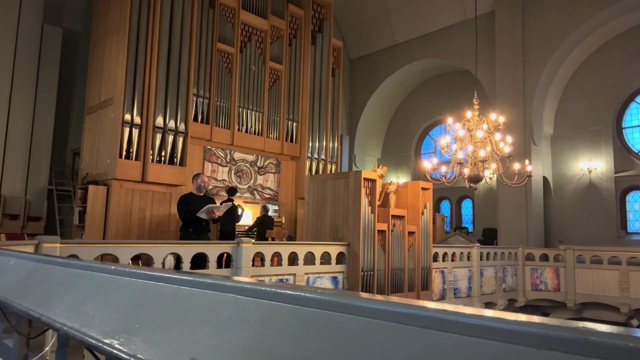 Clip 1 from The Crucifixion (Stainer) with the Sandefjord Kammerkor, March 2026.