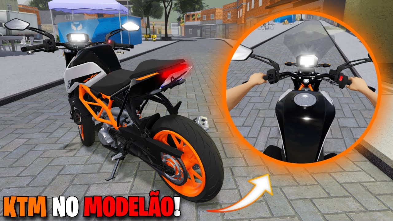 PASSADÃO DE KTM 390 DUKE NO GRAU SP! (PT40) - ROBLOX RP