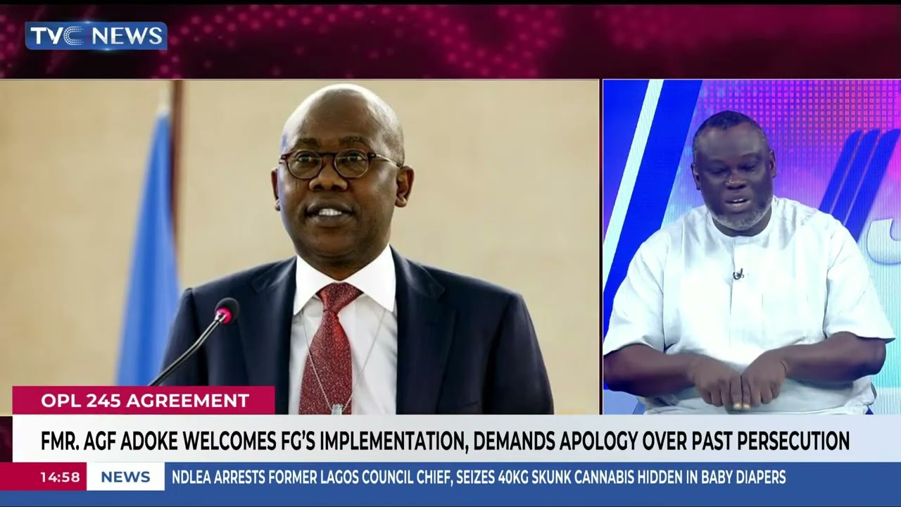 Fmr. AGF Adoke Welcomes FG's Implementation, Demands Apology Over Past Persecution