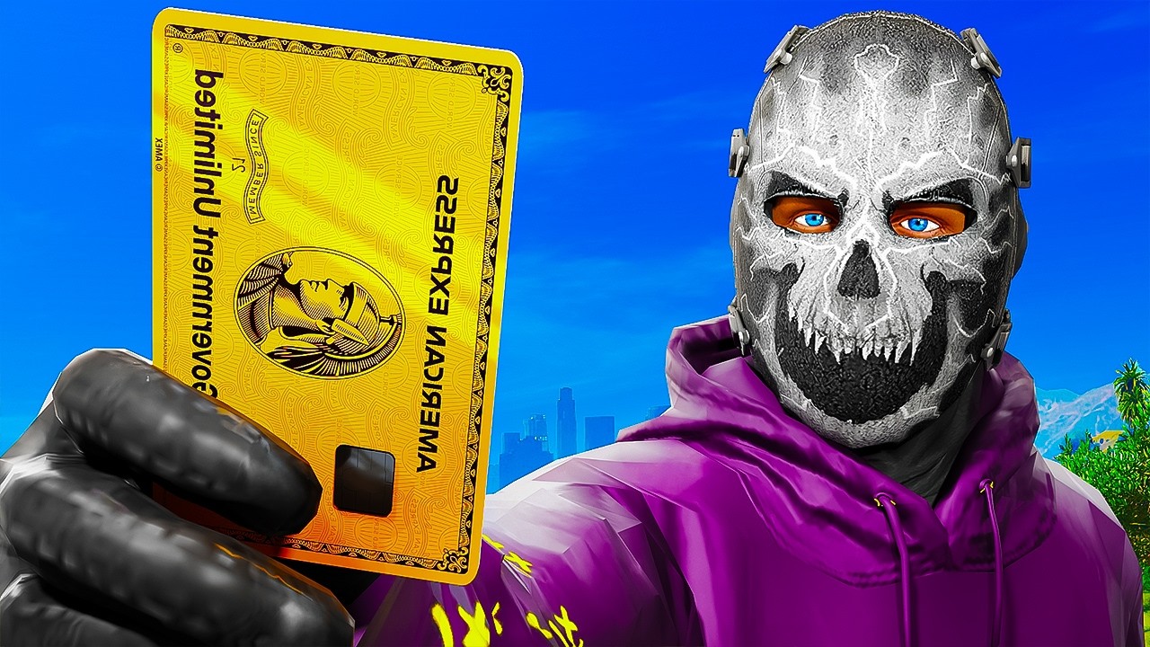 Stealing A Government Unlimited Money Credit Card in GTA 5 RP