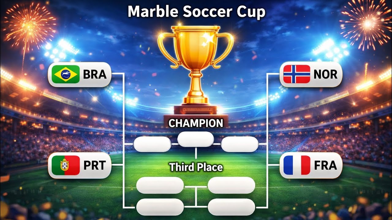 ONLY ONE CHAMPION 🏆 | MARBLE SOCCER CUP FINAL