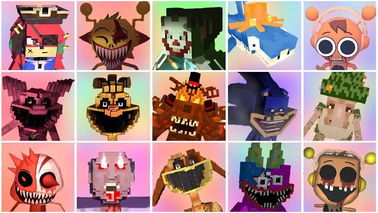 All 20 Bosses - Toy Monster : Giant Shooting #DG5l1lgaine