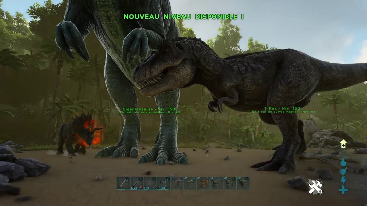 Code giganoet rex ark fr
